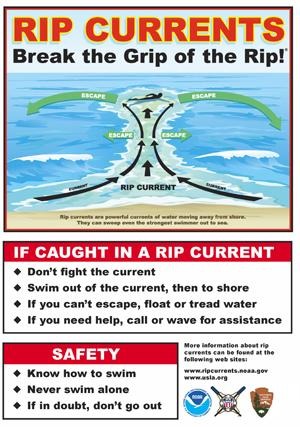 How to get out of a RIP CURRENT - Sealand Adventure Sports
