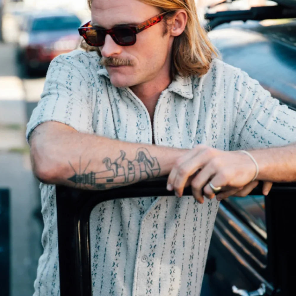 Jetty Asbury Knit Button Down