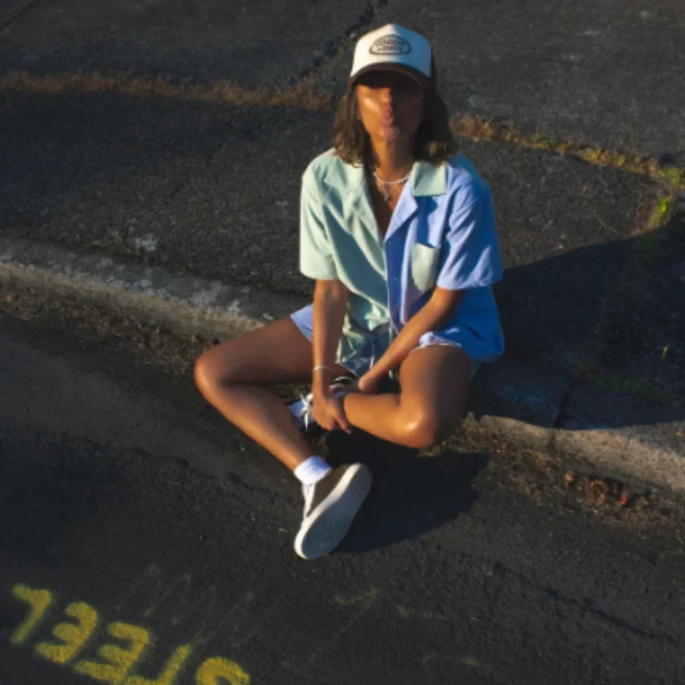 Kas Colorblock Camp Shirt