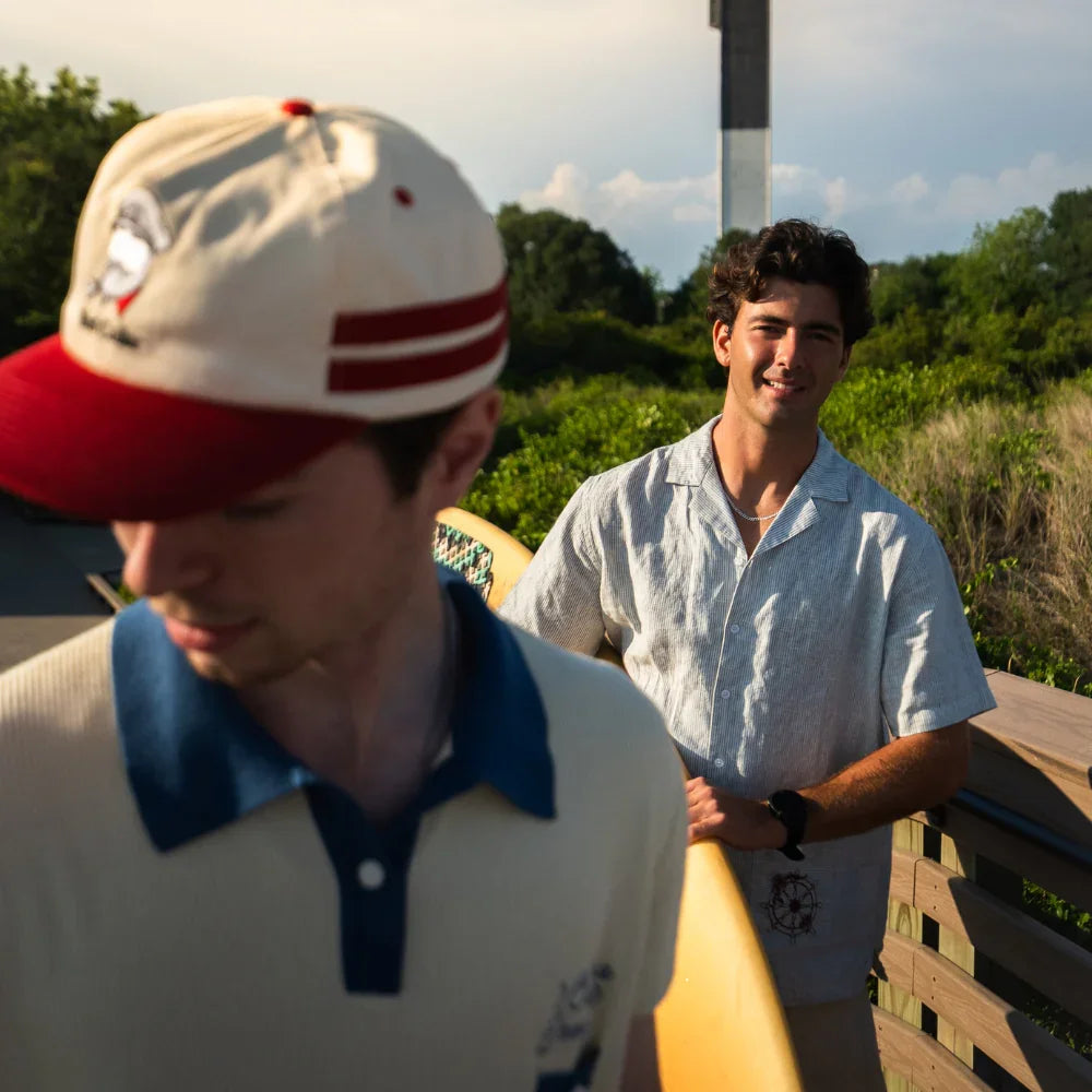 Anchor Linen Button Up