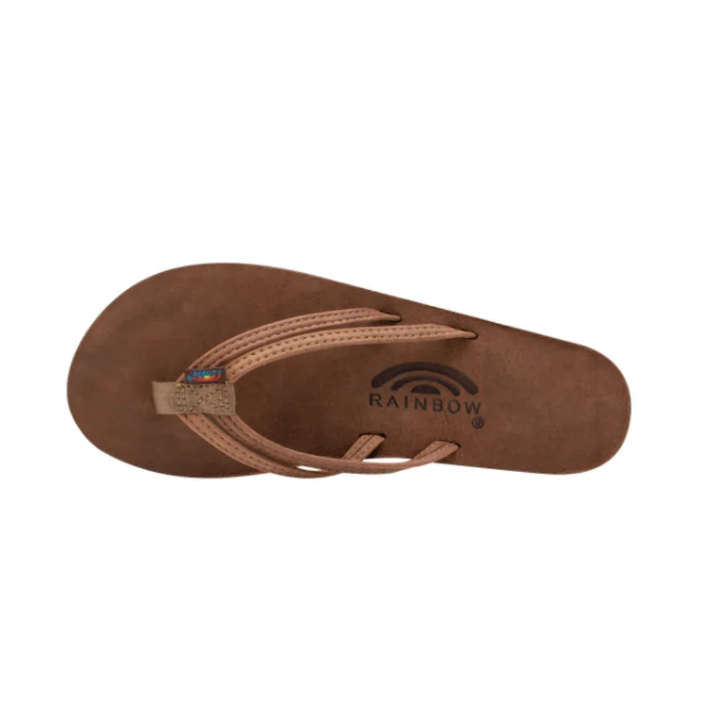 The Sandpiper - Luxury Leather Single Layer Arch Support with 1/3" Double Narrow Strap