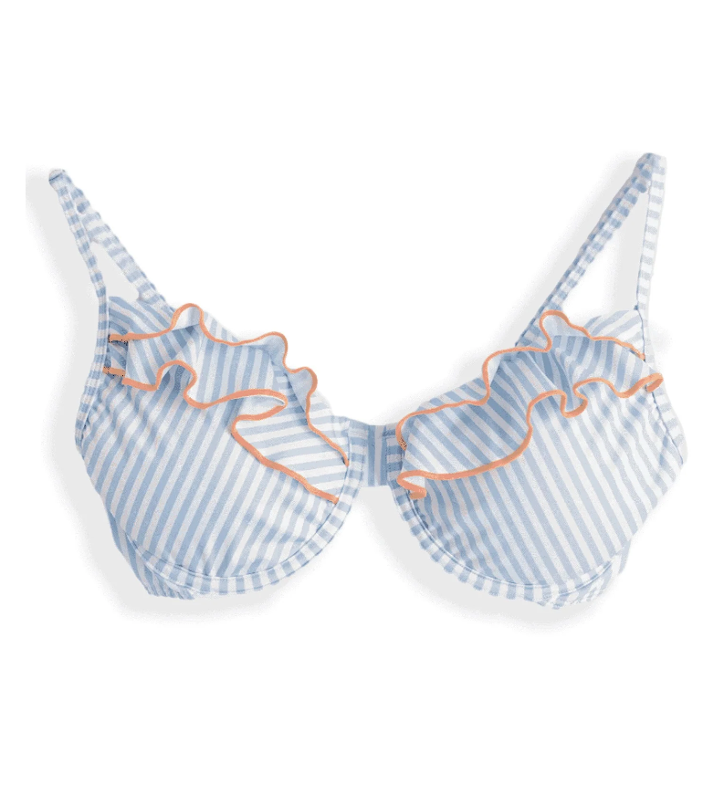 Ruffle Underwire Bikini Top