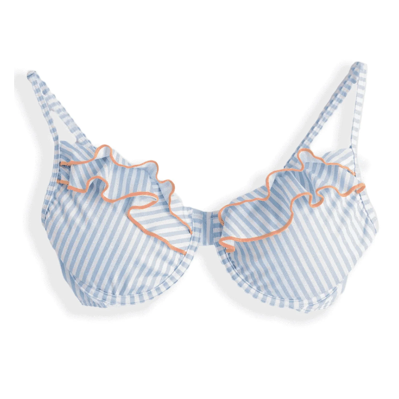 Ruffle Underwire Bikini Top