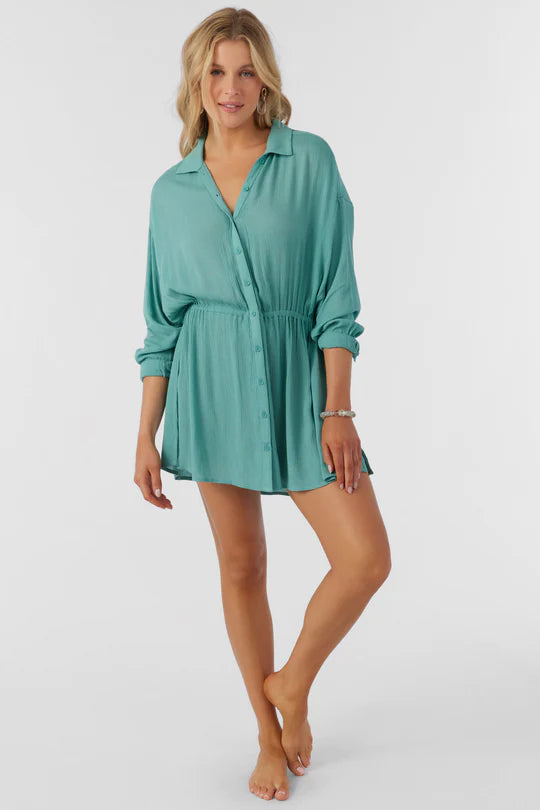 Saltwater Solids Cami Cover-Up Tunic