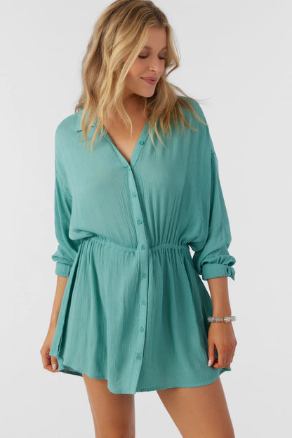 Saltwater Solids Cami Cover-Up Tunic
