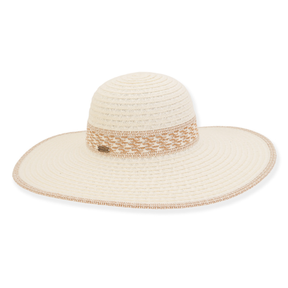 Paper Braid Floppy Sun Hat