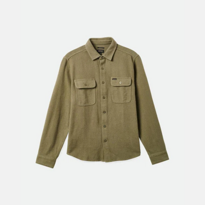 Bowery Textured Twill Overshirt