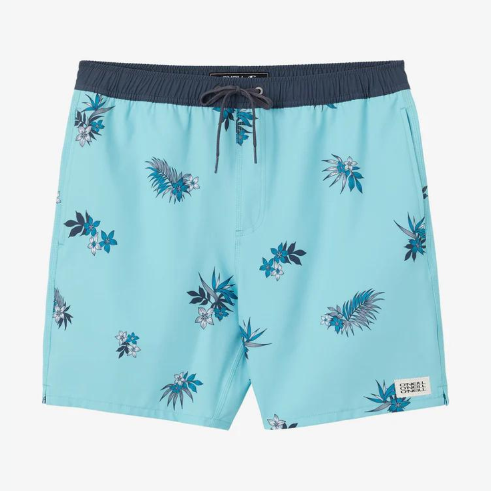 Hermosa Elastic Waist Swim Trunks