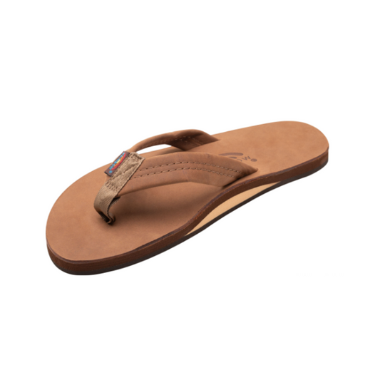 Single Layer Premier Leather w/ Arch Support 1" Strap