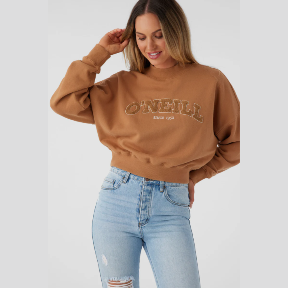 Moment Crew Neck Cropped Fleece