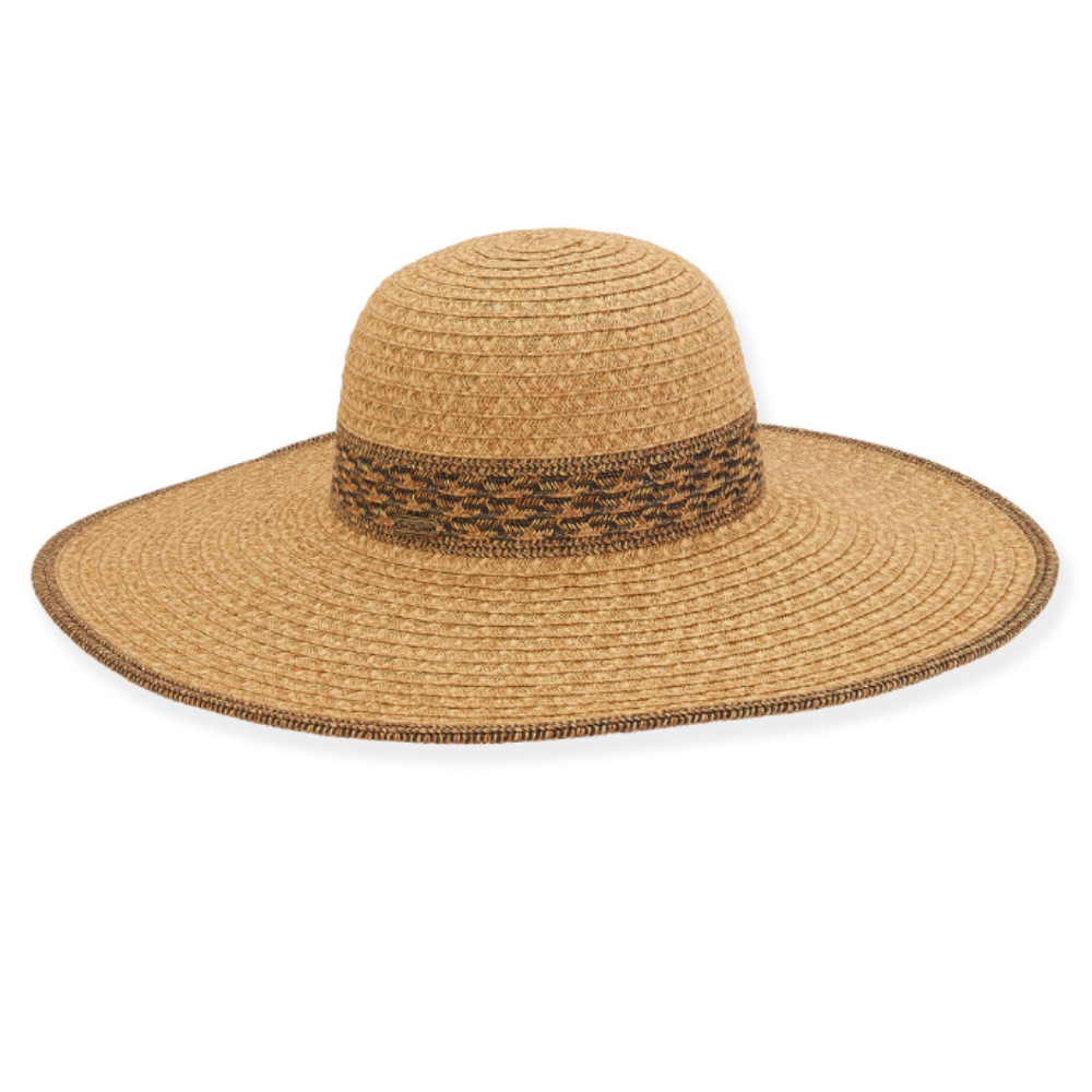 Paper Braid Floppy Sun Hat