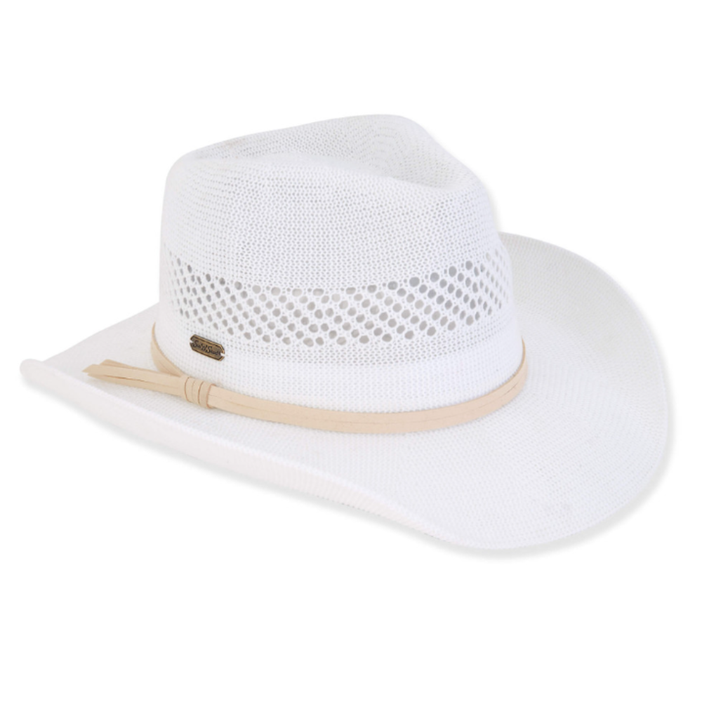 River Paper Straw Western Hat