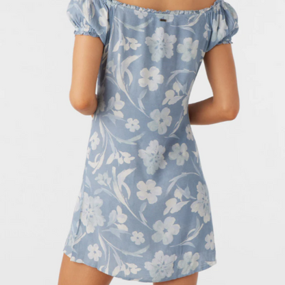 Ellison Emilia Floral Off the Shoulder Mini Dress