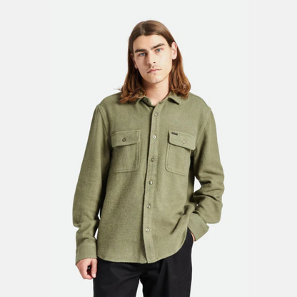 Bowery Textured Twill Overshirt