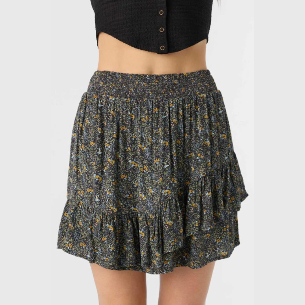 Ella Ava Ditsy Tiered Mini Skirt