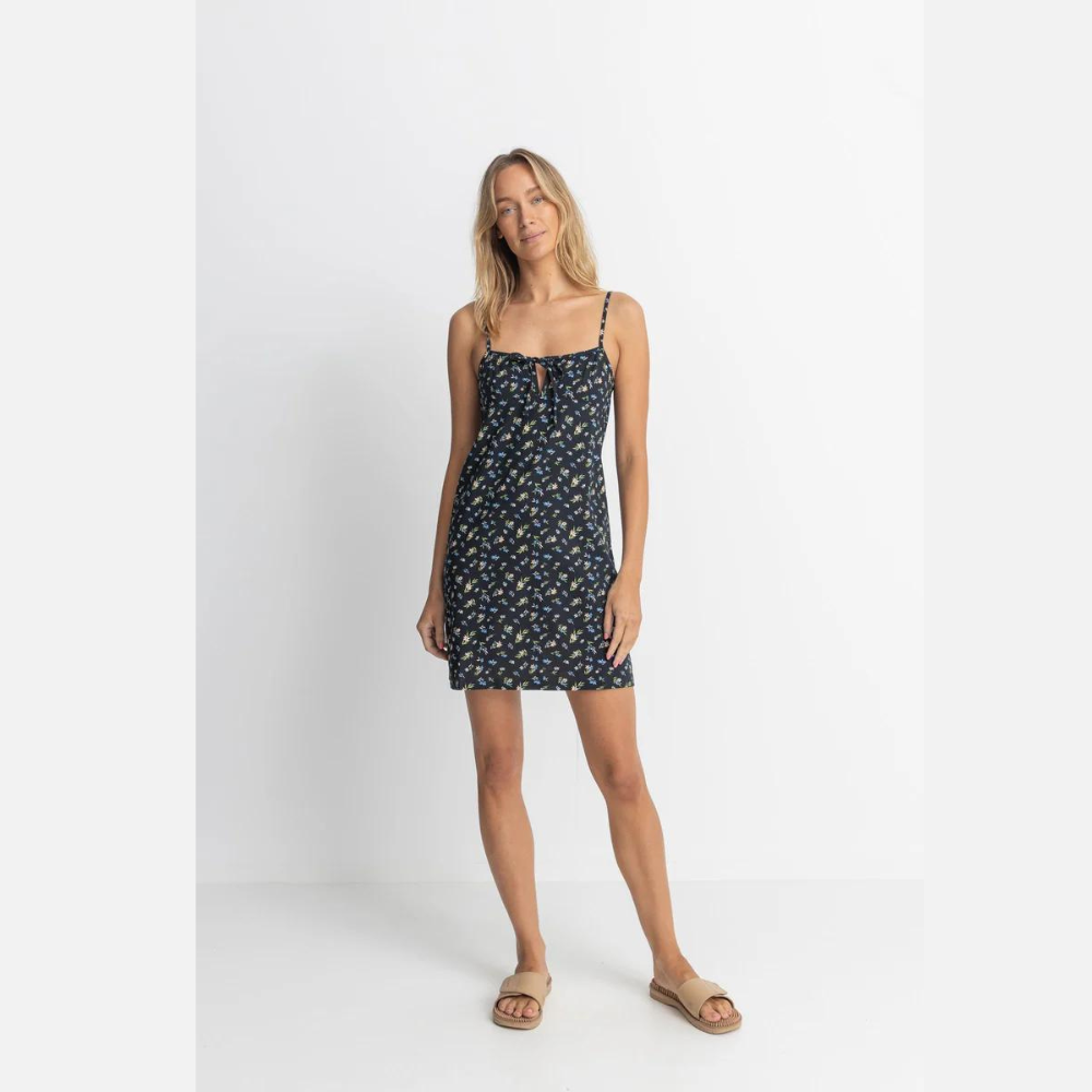 Fleur Floral Keyhole Slip Dress