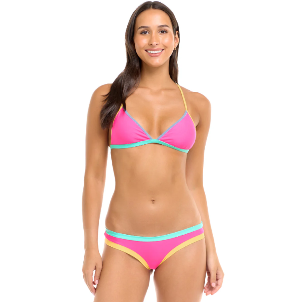 Evelyn Fixed Triangle Bikini Top