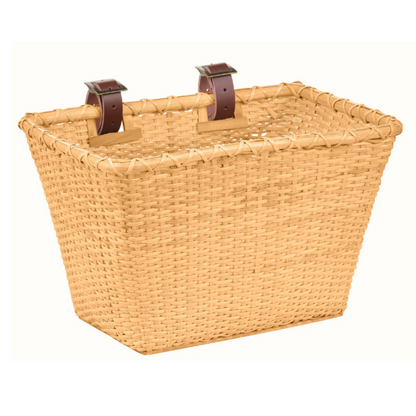 Toto Handwoven Cane Bike Basket