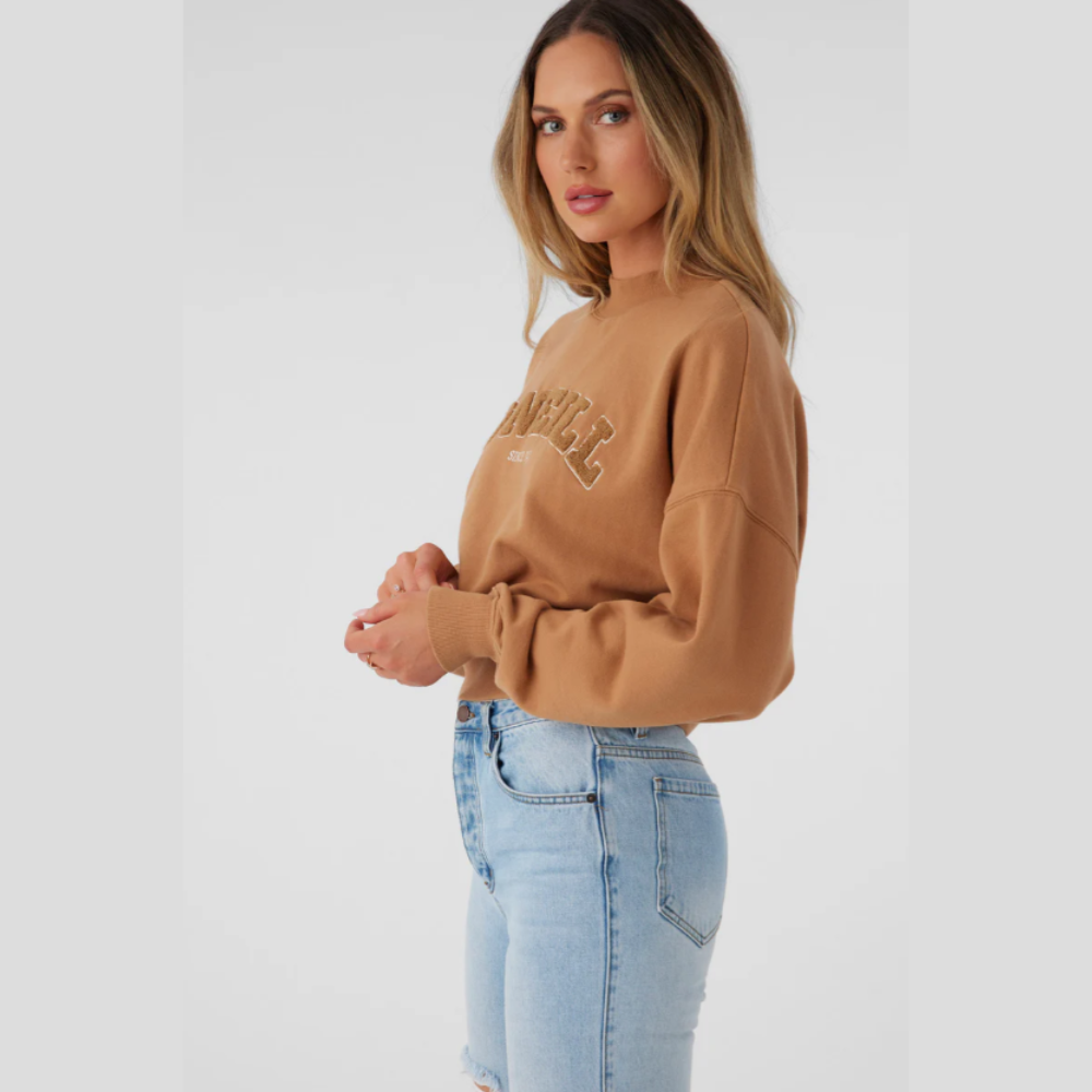 Moment Crew Neck Cropped Fleece