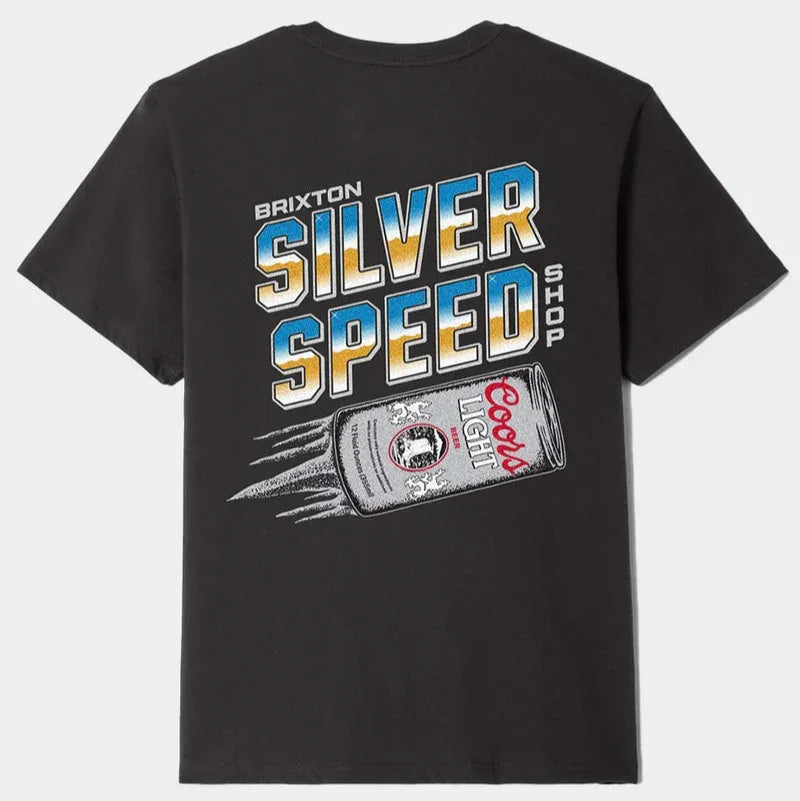 BRIXTON x Coors Light Silver Speed Mens Tee