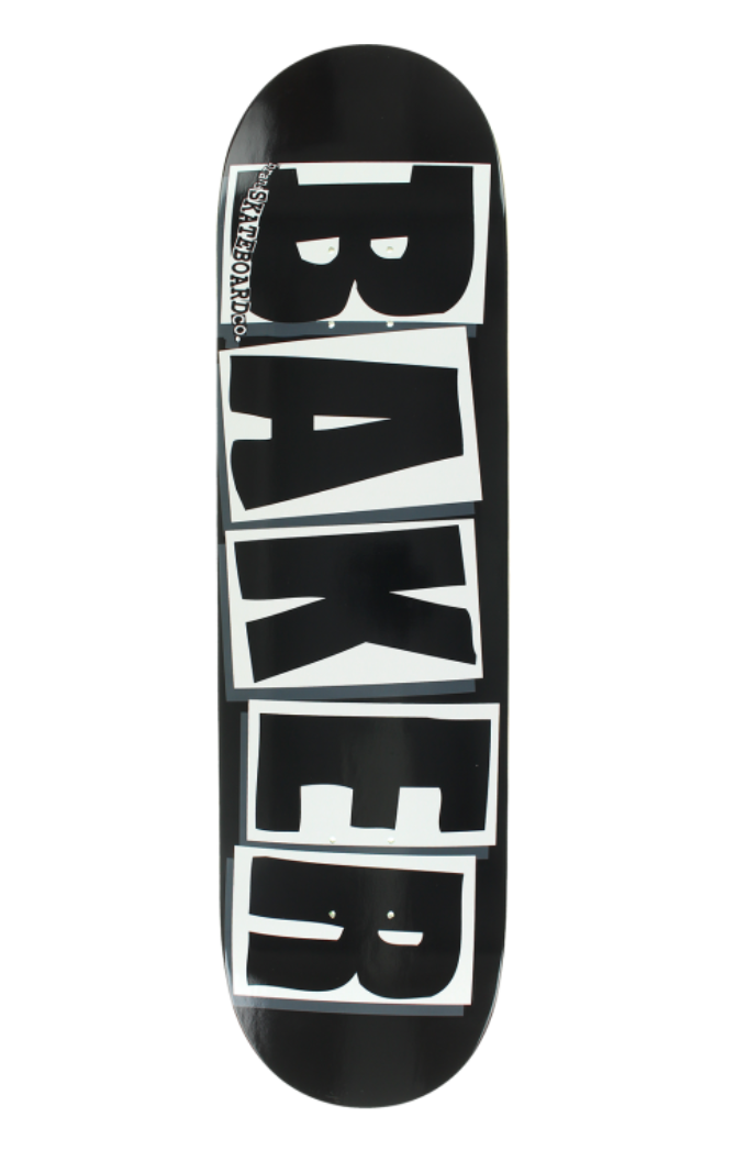 Branded Logo Deck Black/White