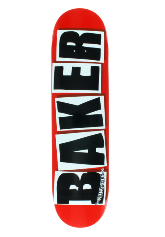 Branded Logo Deck Red/Black