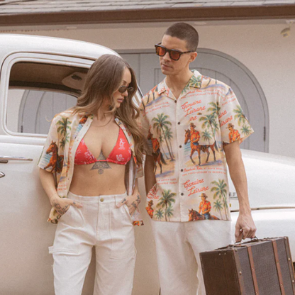 Beach Ranch Button Up