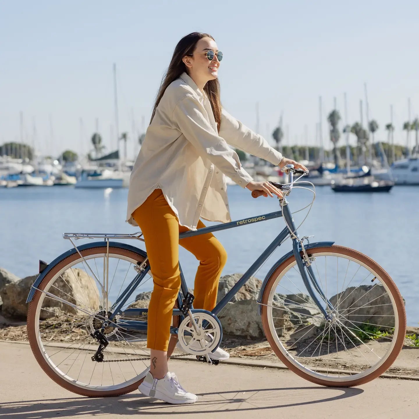 Beaumont City Bike High Step 7 Speed