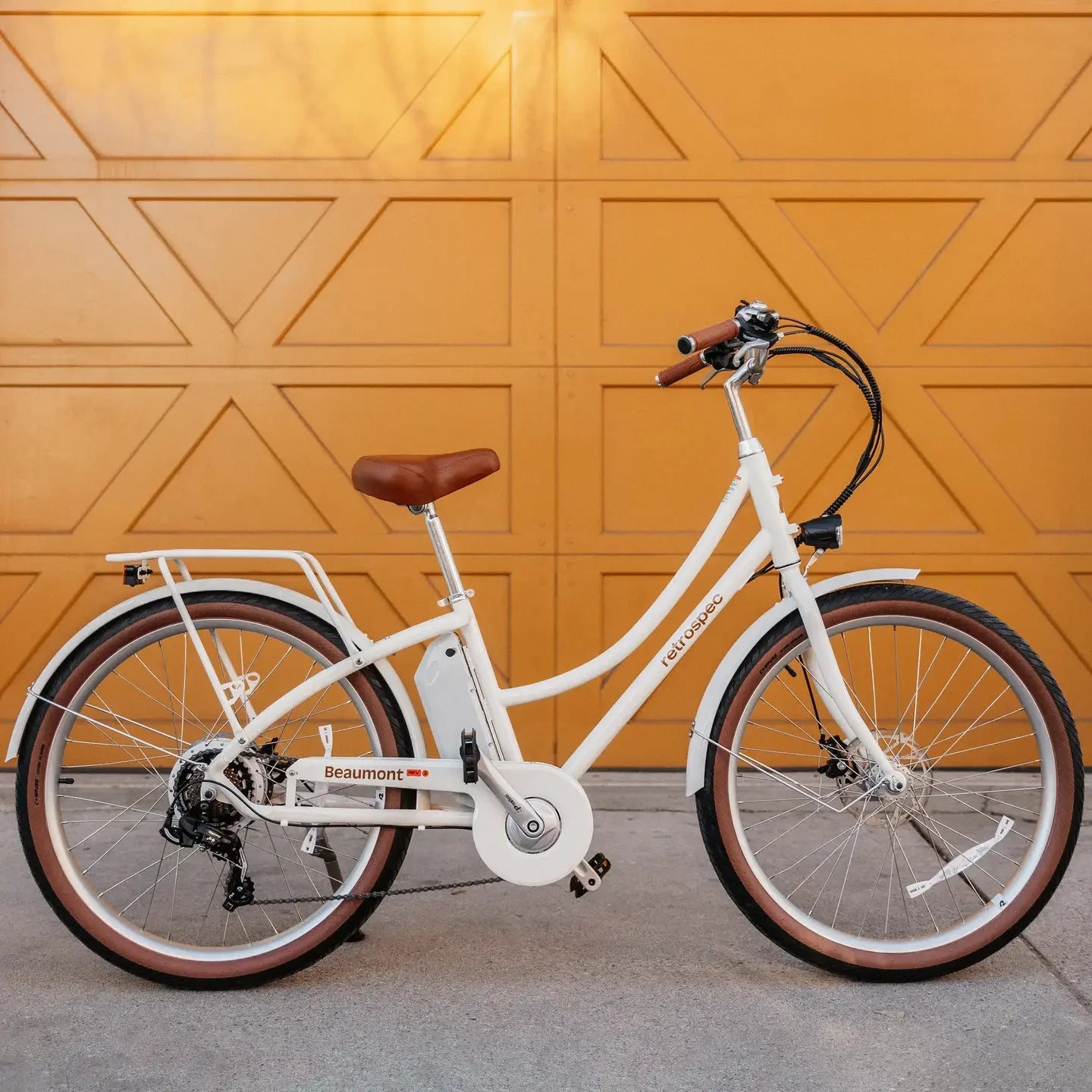 elektro citybike san remo Retrospec Beaumont Rev 3 City Electric Bike - Step Through