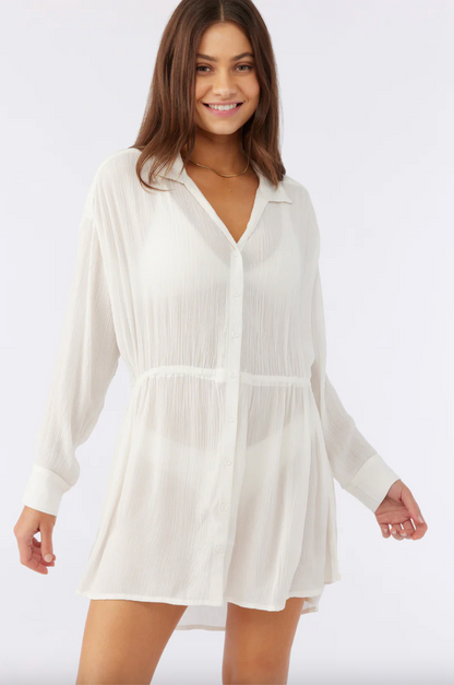 Saltwater Solids Cami Cover-Up