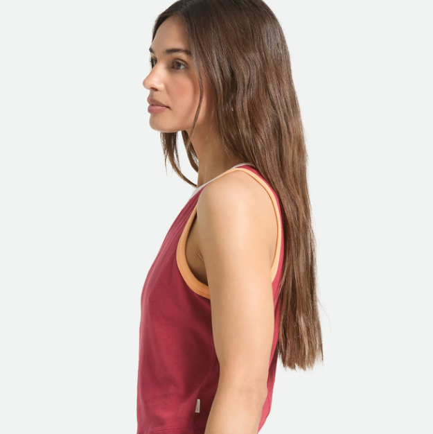 Carefree Organic Garment Dye Cropped Tank