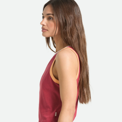 Carefree Organic Garment Dye Cropped Tank