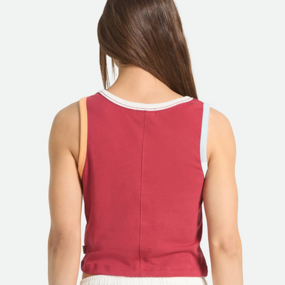Carefree Organic Garment Dye Cropped Tank