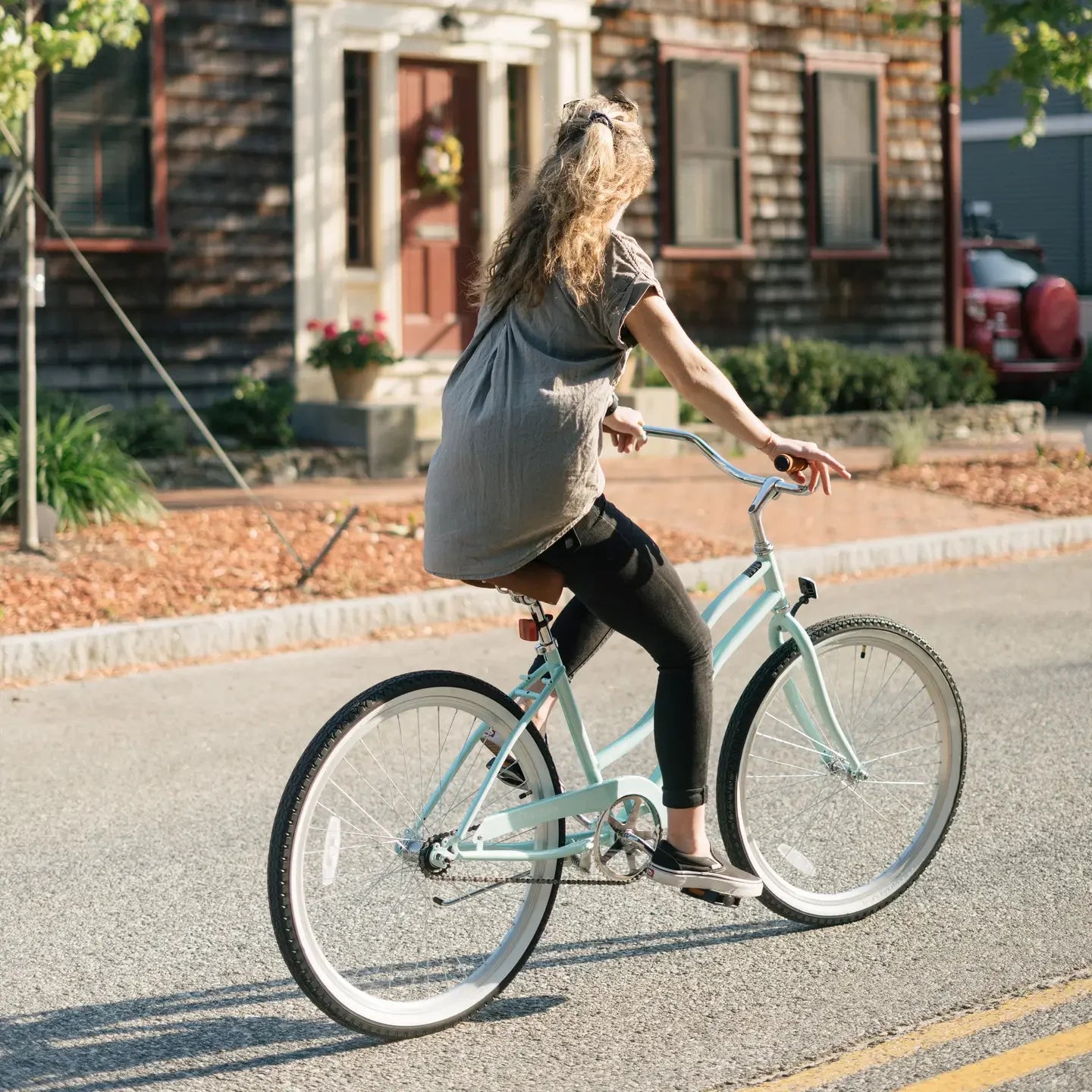 Chatham Beach Cruiser Bike - Step Through Single Speed