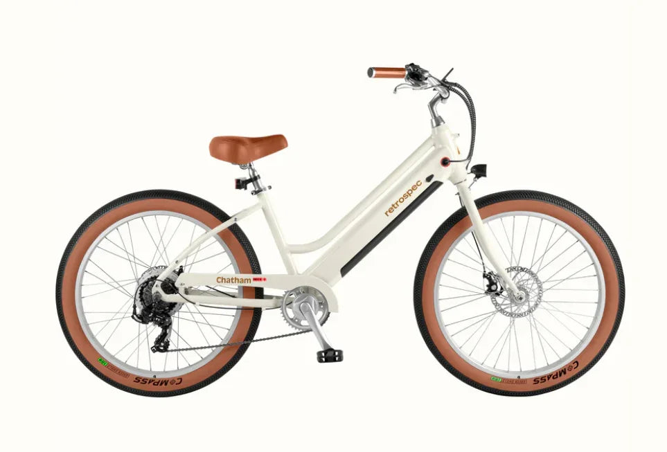 Chatham Rev+ 2 Beach Cruiser Step Through Electric Bike