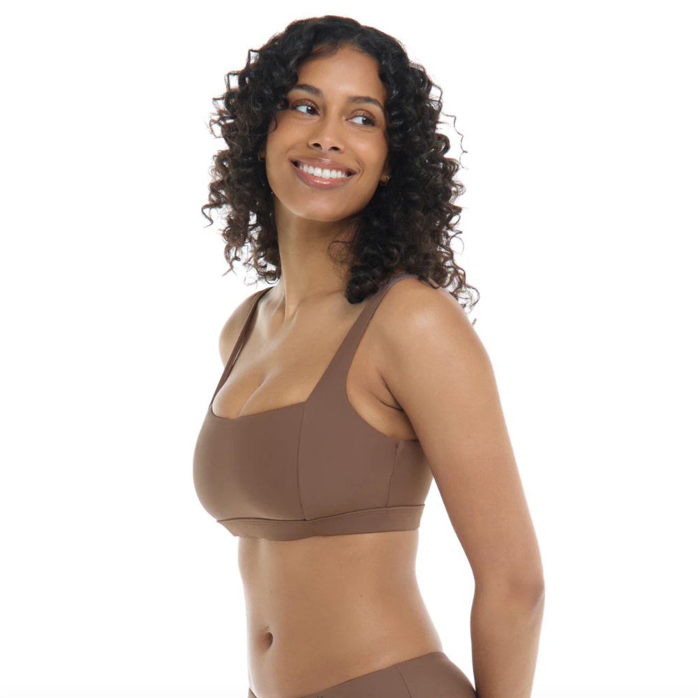 Edi Square Neck D-F Cup Bikini Top