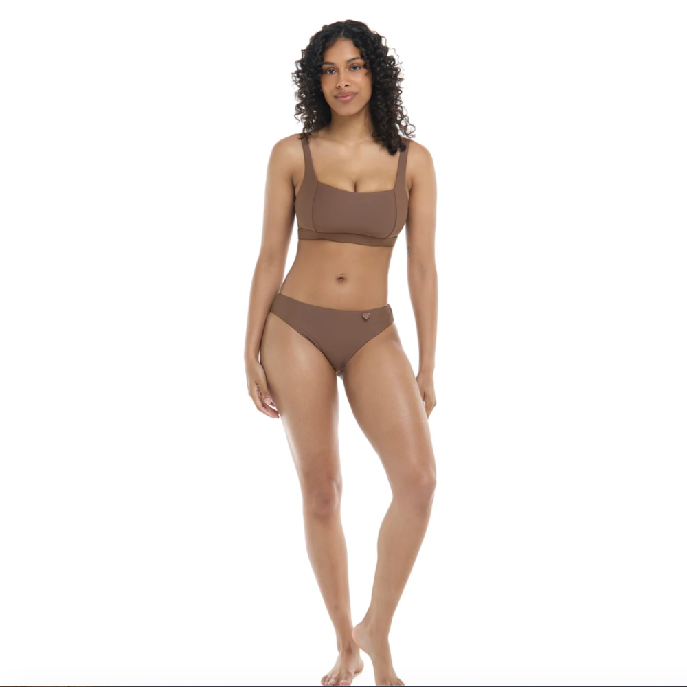 Edi Square Neck D-F Cup Bikini Top