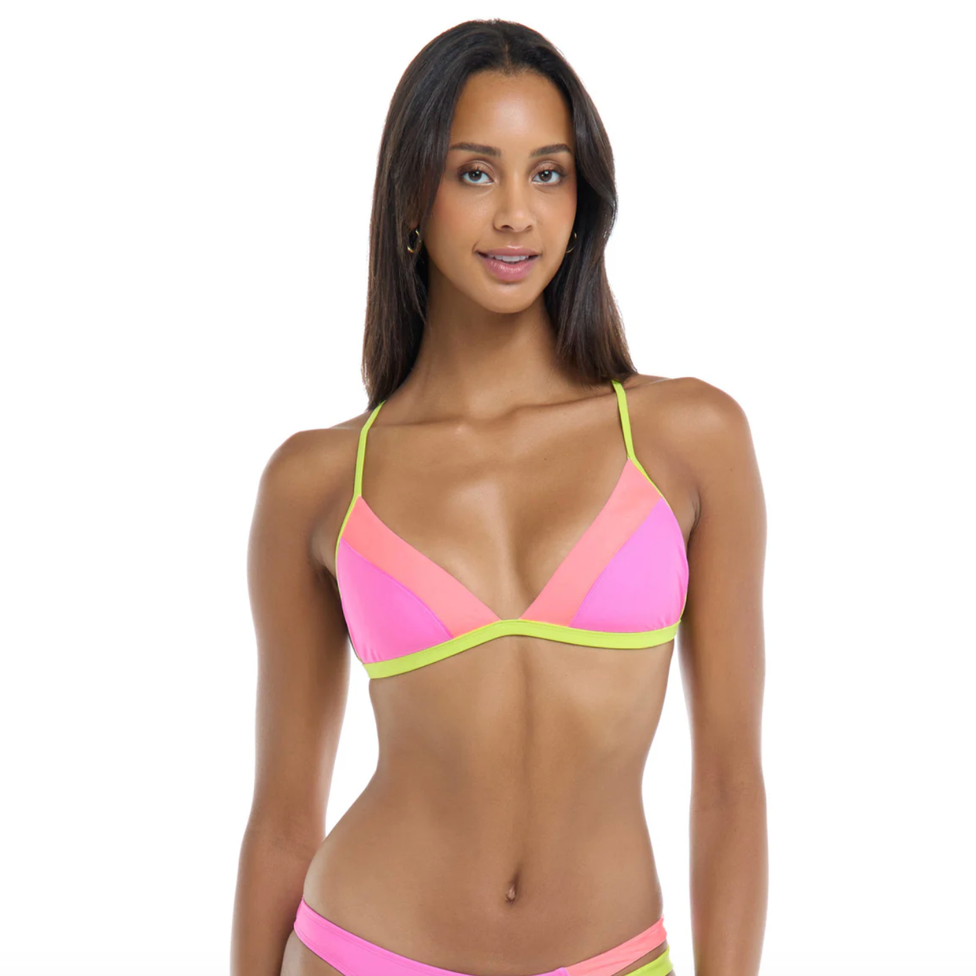 Evelyn Fixed Triangle Bikini Top