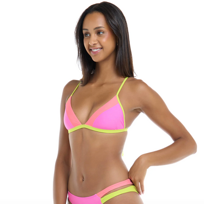 Evelyn Fixed Triangle Bikini Top
