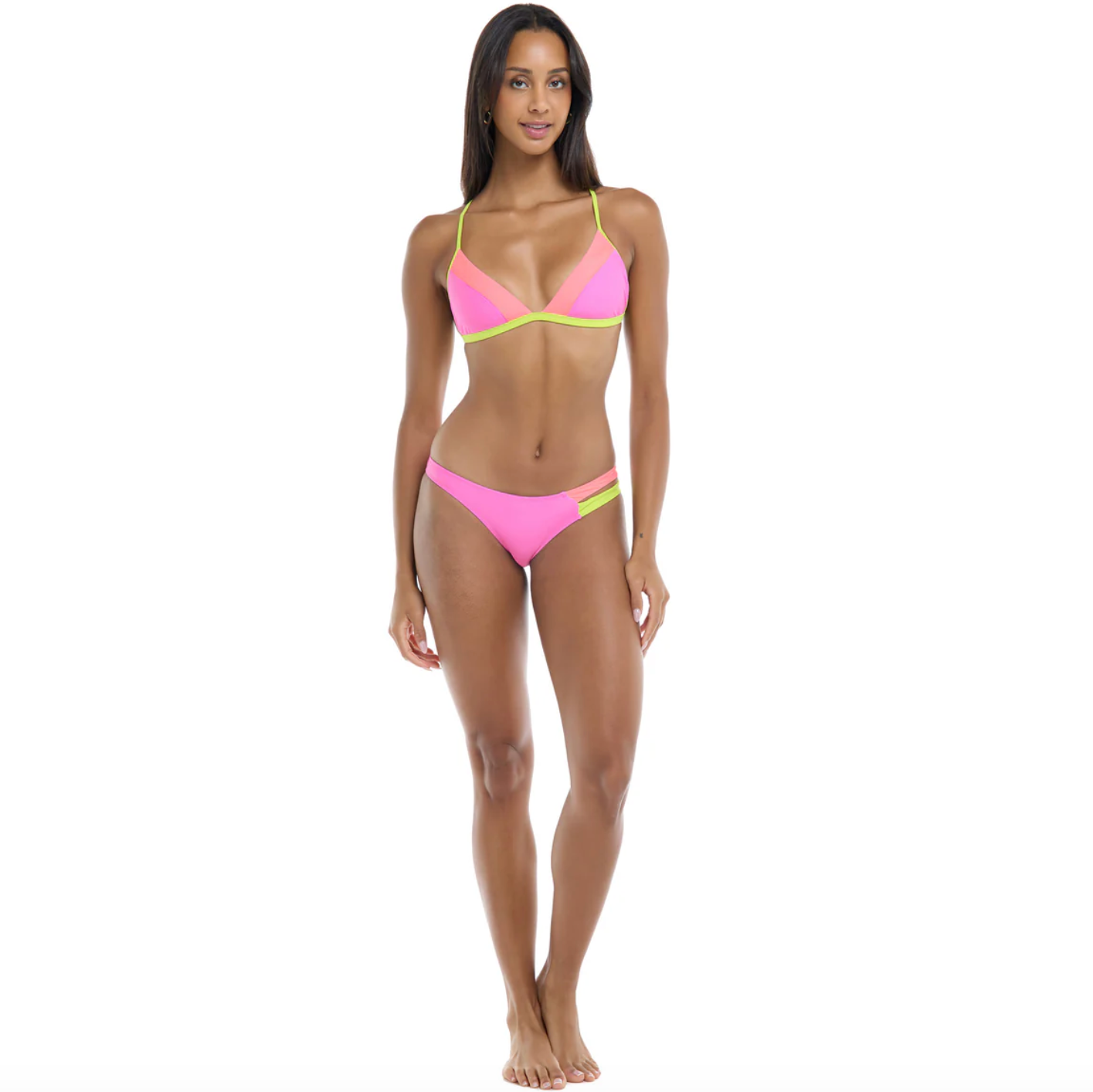 Evelyn Fixed Triangle Bikini Top