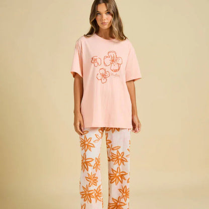 Paradise Floral Oversized T-Shirt
