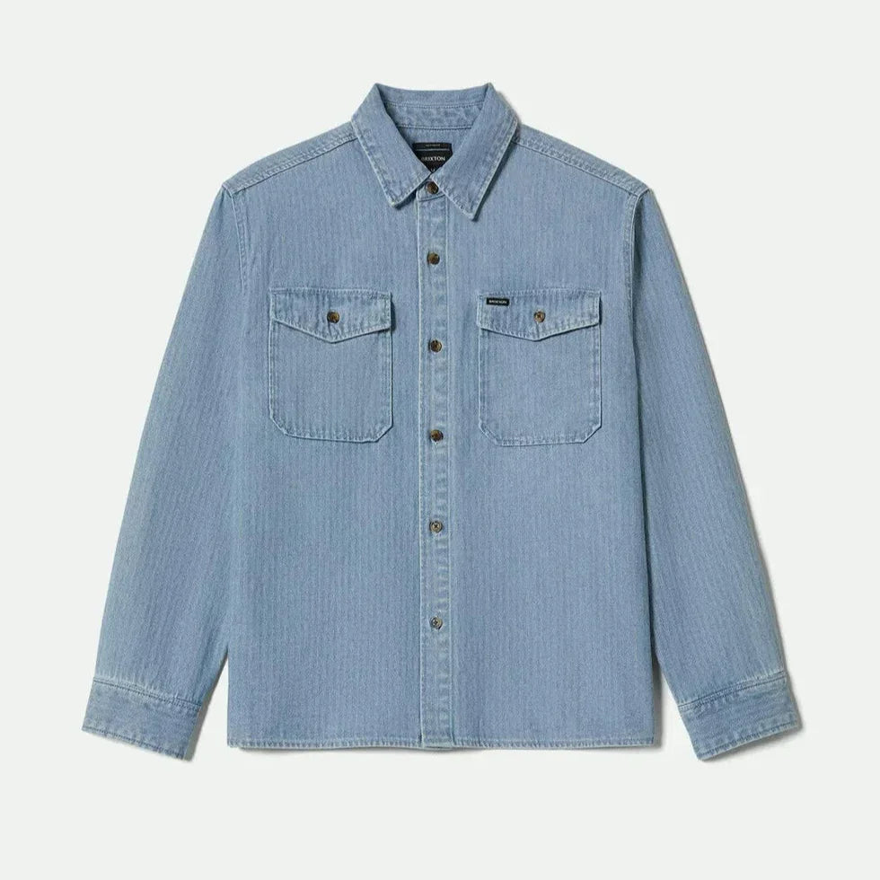 Herringbone Relaxed Overshirt