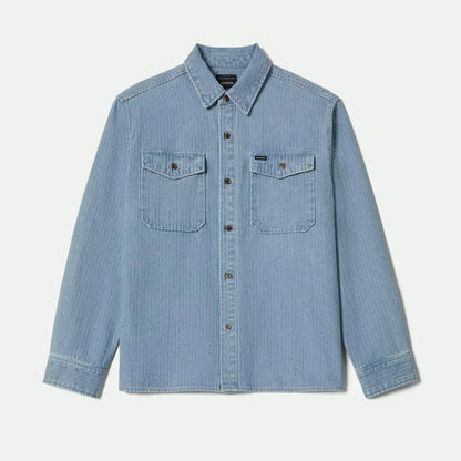 Herringbone Relaxed Overshirt