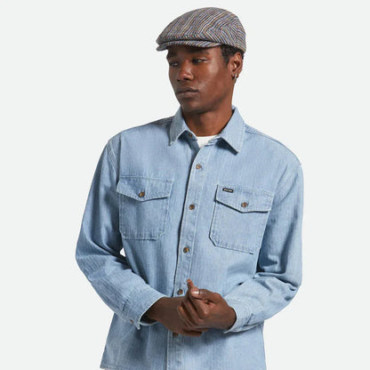 Herringbone Relaxed Overshirt