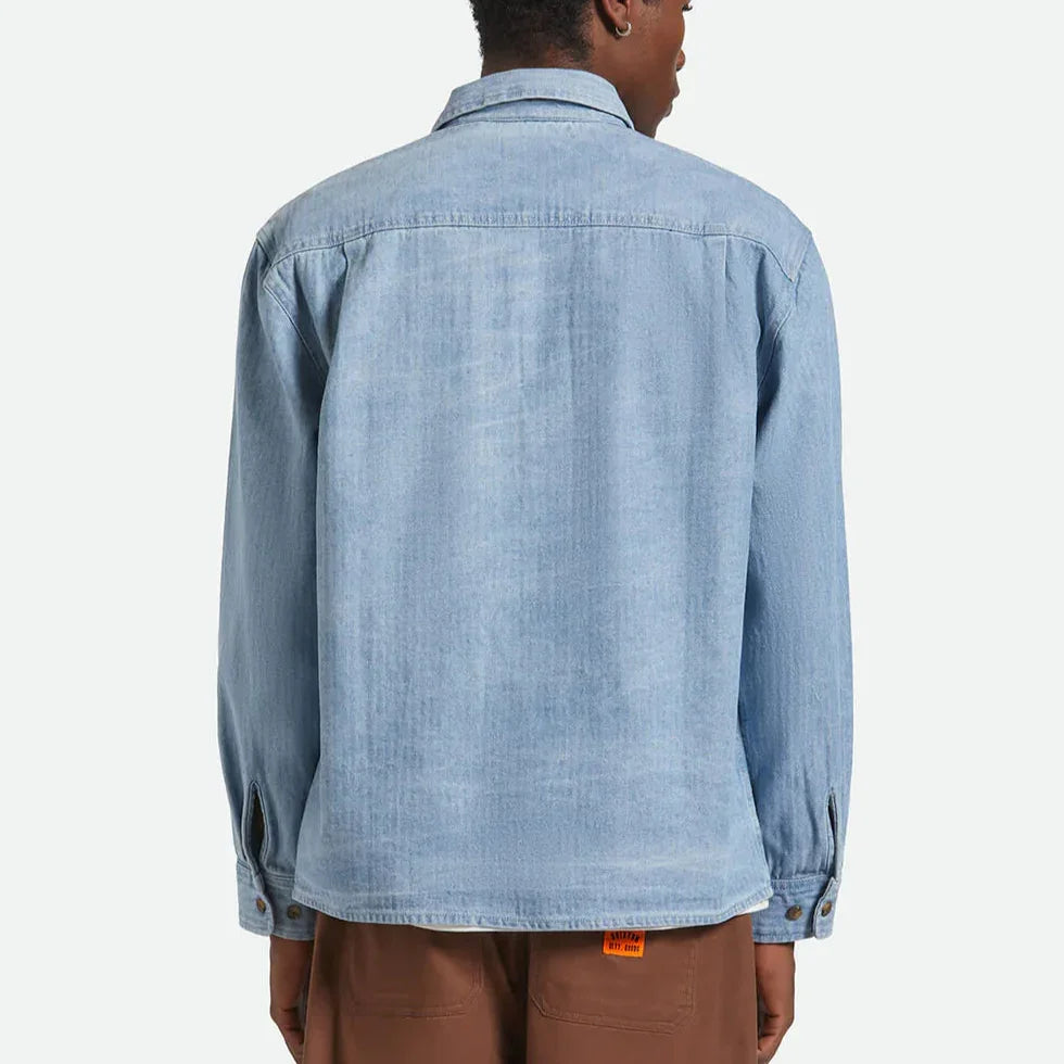 Herringbone Relaxed Overshirt