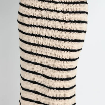 Highline Stripe Knit Midi Skirt