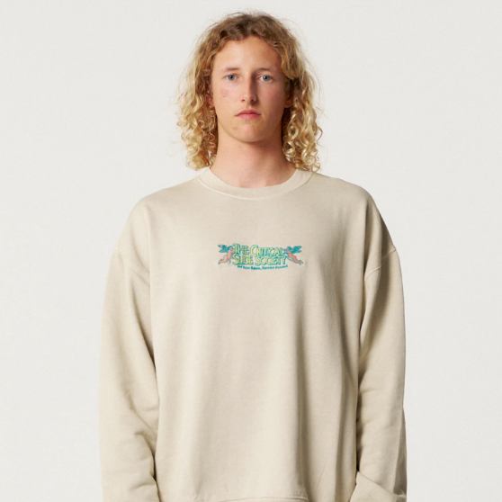 Mellow Crew Fleece Critical Slide Society