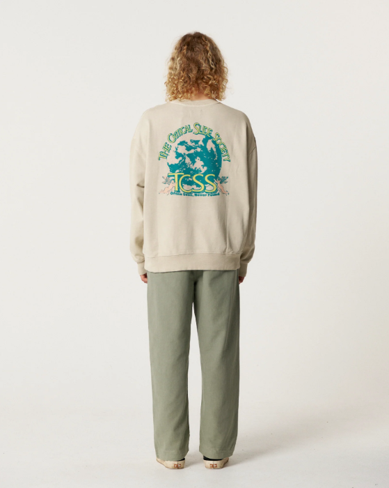 Mellow Crew Fleece Critical Slide Society