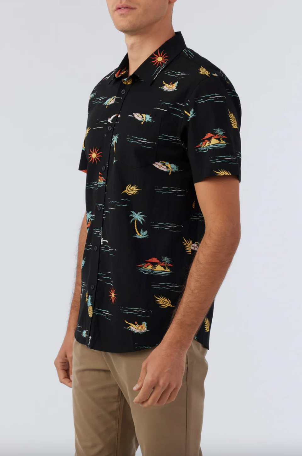 Oasis Eco Short Sleeve Button Up Shirt