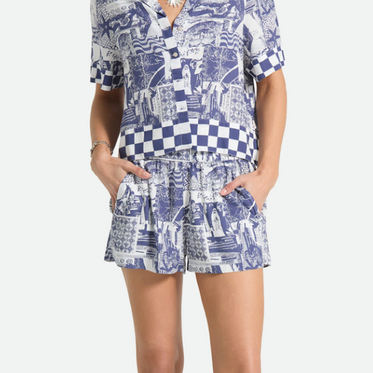 Post Playa E-Waist Short
